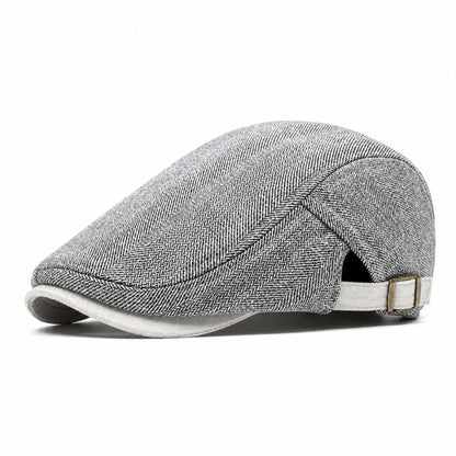 Marlow - Men's Ultra Comfortable Herringbone Cap