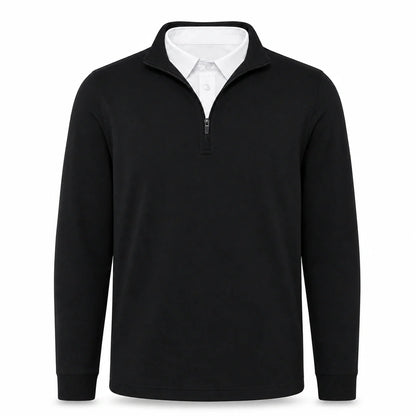 Leon - Men’s Ultra Comfortable 2-in-1 Quarter-Zip