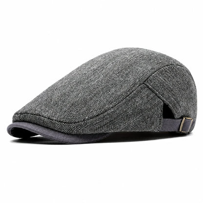 Marlow - Men's Ultra Comfortable Herringbone Cap