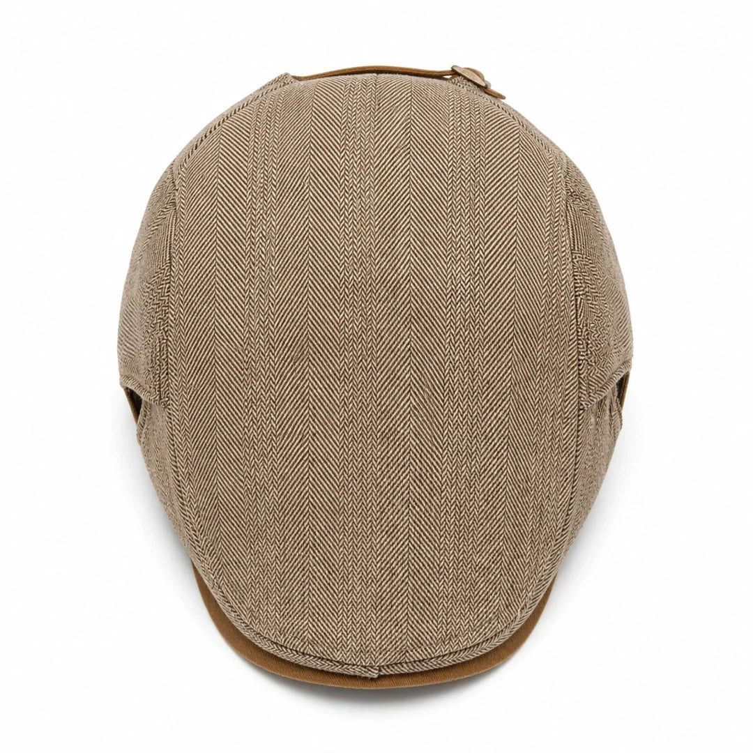 Marlow - Men's Ultra Comfortable Herringbone Cap