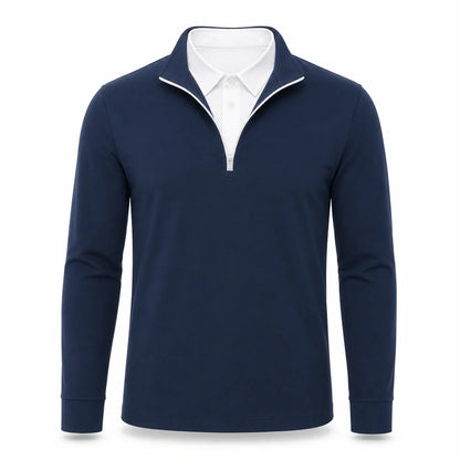 Leon - Men’s Ultra Comfortable 2-in-1 Quarter-Zip