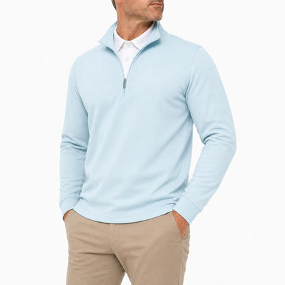 Leon - Men’s Ultra Comfortable 2-in-1 Quarter-Zip