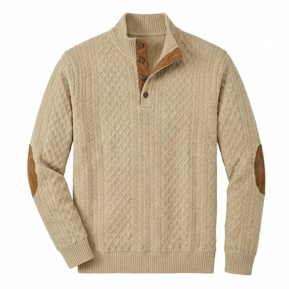 Crown - Men's Classic High Collar Pullover
