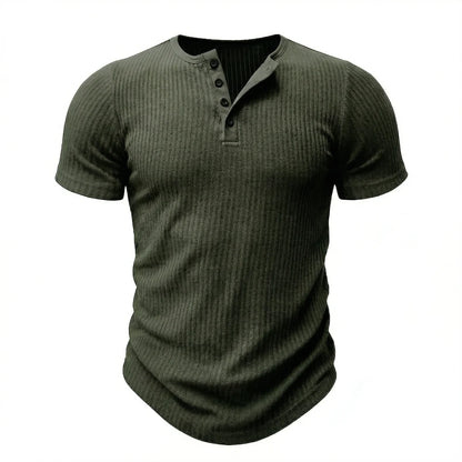 Siena - Men's Ultra Comfortable Henley Shirt